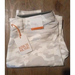 Knox Rose Ankle Skinny Gray Camo Pants Women's Size 10
